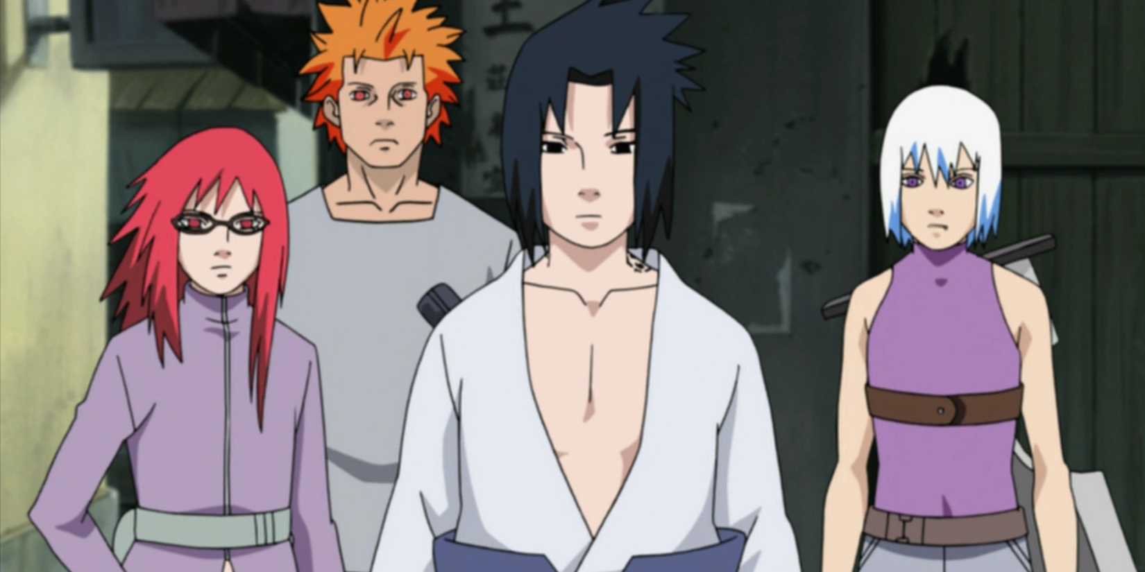 Taka, formerly known as Hebi, in Naruto