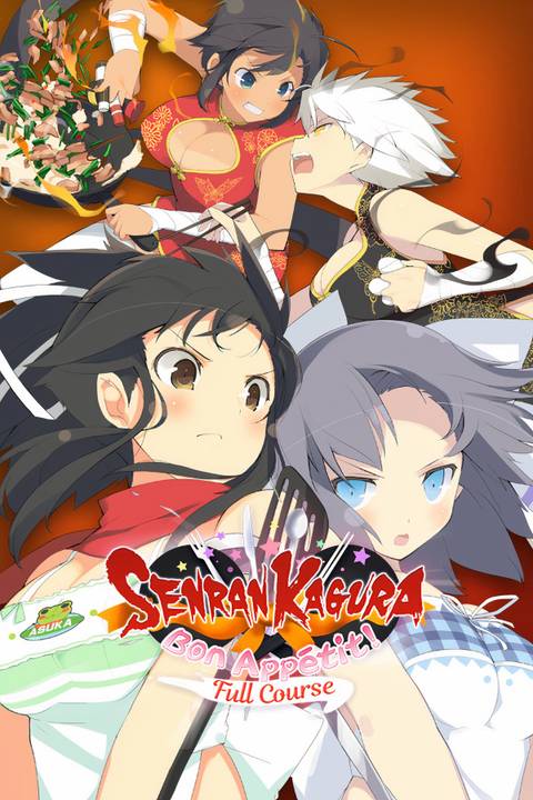 Senran Kagura: Bon Appetit! - Full Course Tag Page Cover Art