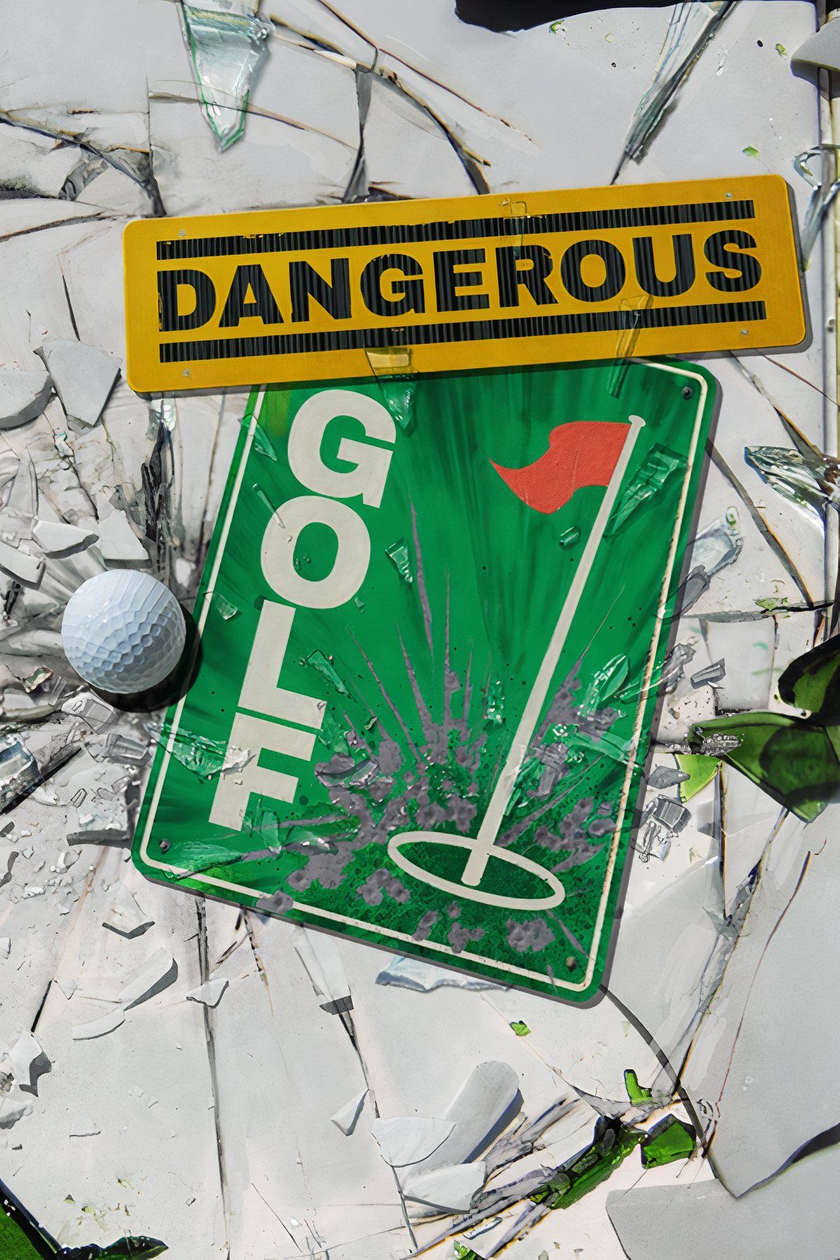 Dangerous Golf Tag Page Cover Art