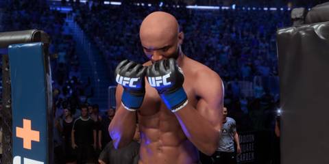 Kamaru Usman Walkout Pose