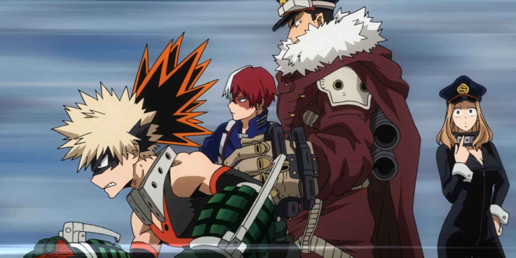 The Provisional License exam in My Hero Academia