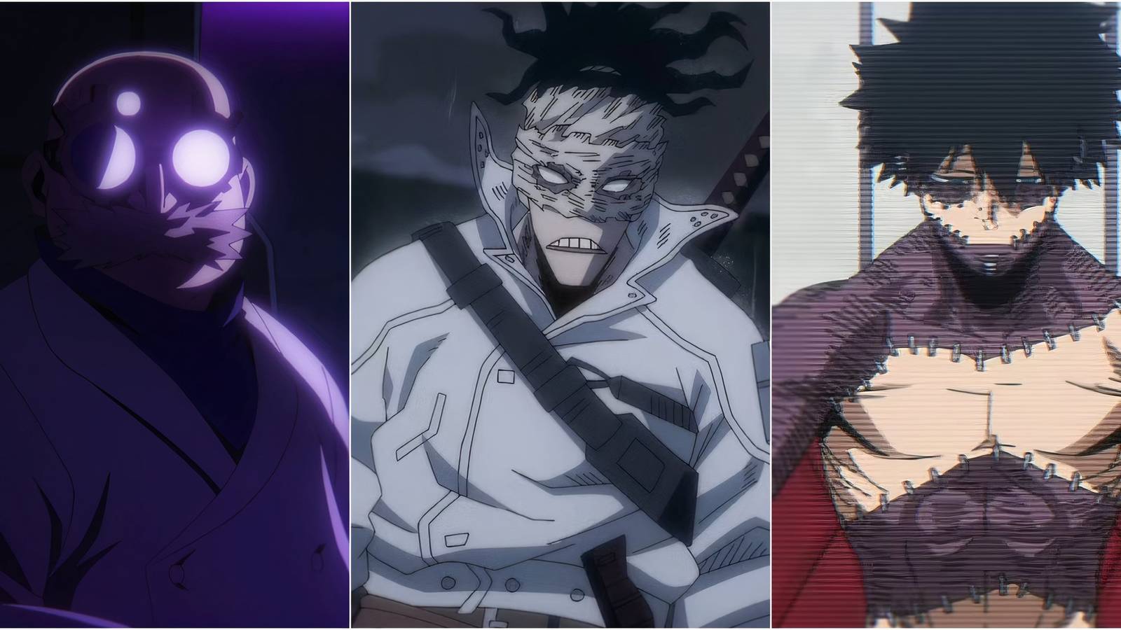 Dr. Ganeki, Stain, Dabi 