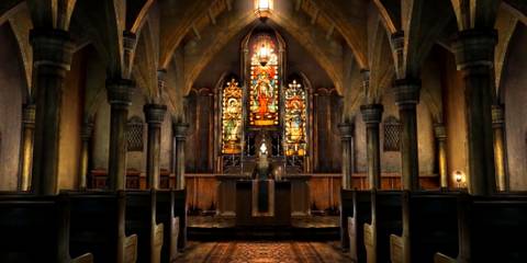 Silent Hill 3 - Claudia at altar