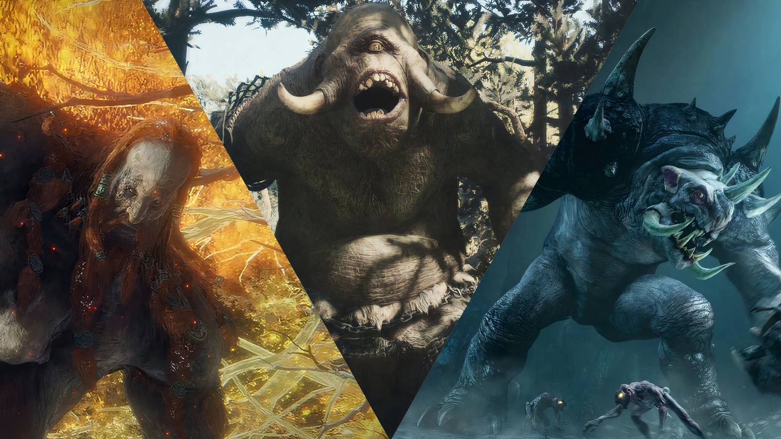 Elden Ring, Dragon's Dogma 2, Shadow of War