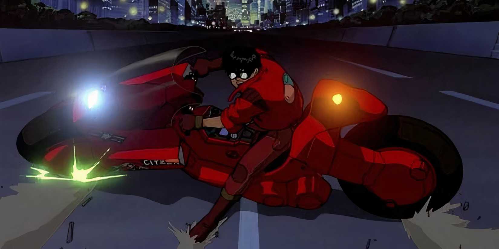 10 Best Animated Movies of the 80s, Ranked Kaneda slides on his motorbike