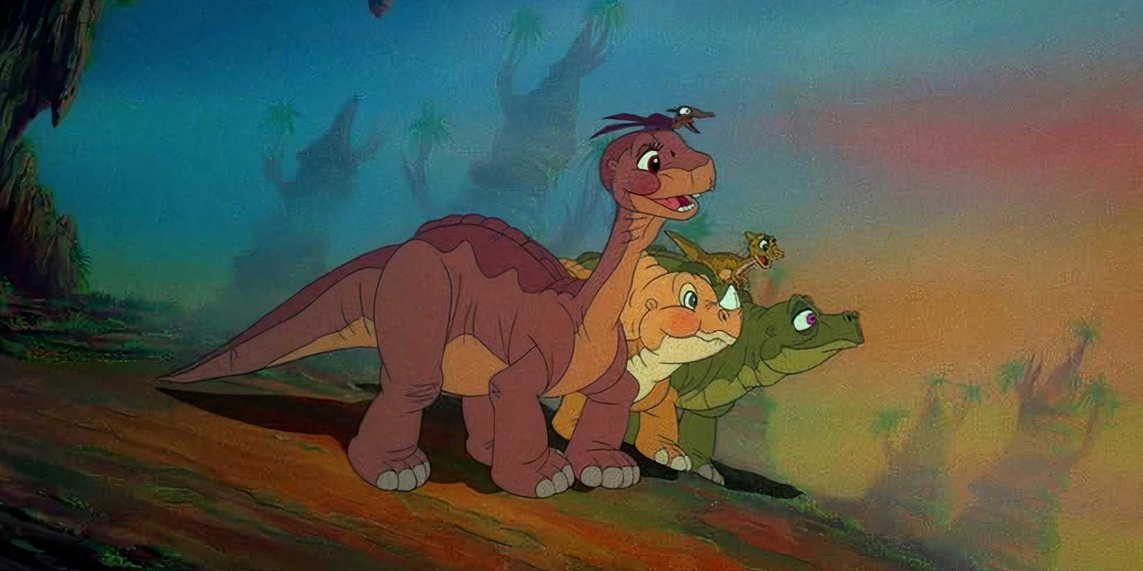 10 Best Animated Movies of the 80s, Ranked A group of young dinosaurs