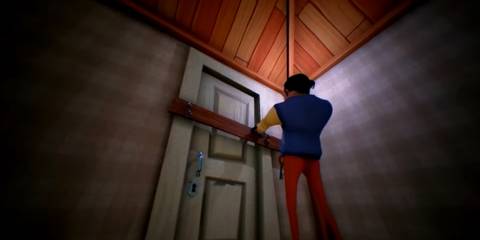 Hello Neighbor - Neighbor boarding up door