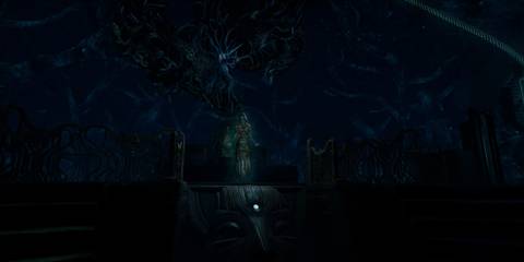 Amnesia: Rebirth - Empress Tahini stood by throne