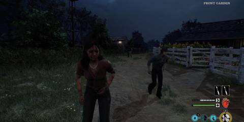 Maria and Leland Escaping the hitchhiker in Texas Chainsaw Massacre