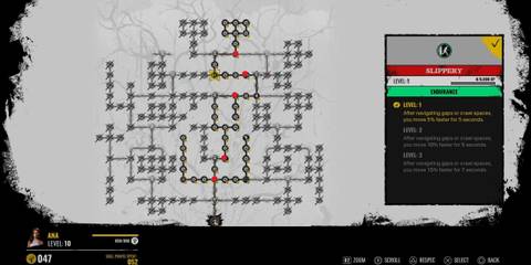 Texas Chainsaw Massacre: Ana Flores Skill Tree, Middle Direction