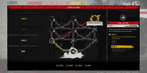 Texas Chainsaw Massacre: Leland Best Ability Route, Diagonal Right