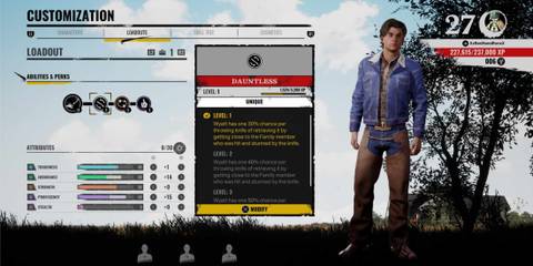 Texas Chainsaw Massacre: Best Wyatt Build, Choose Fight, Highly Skill, Dauntless