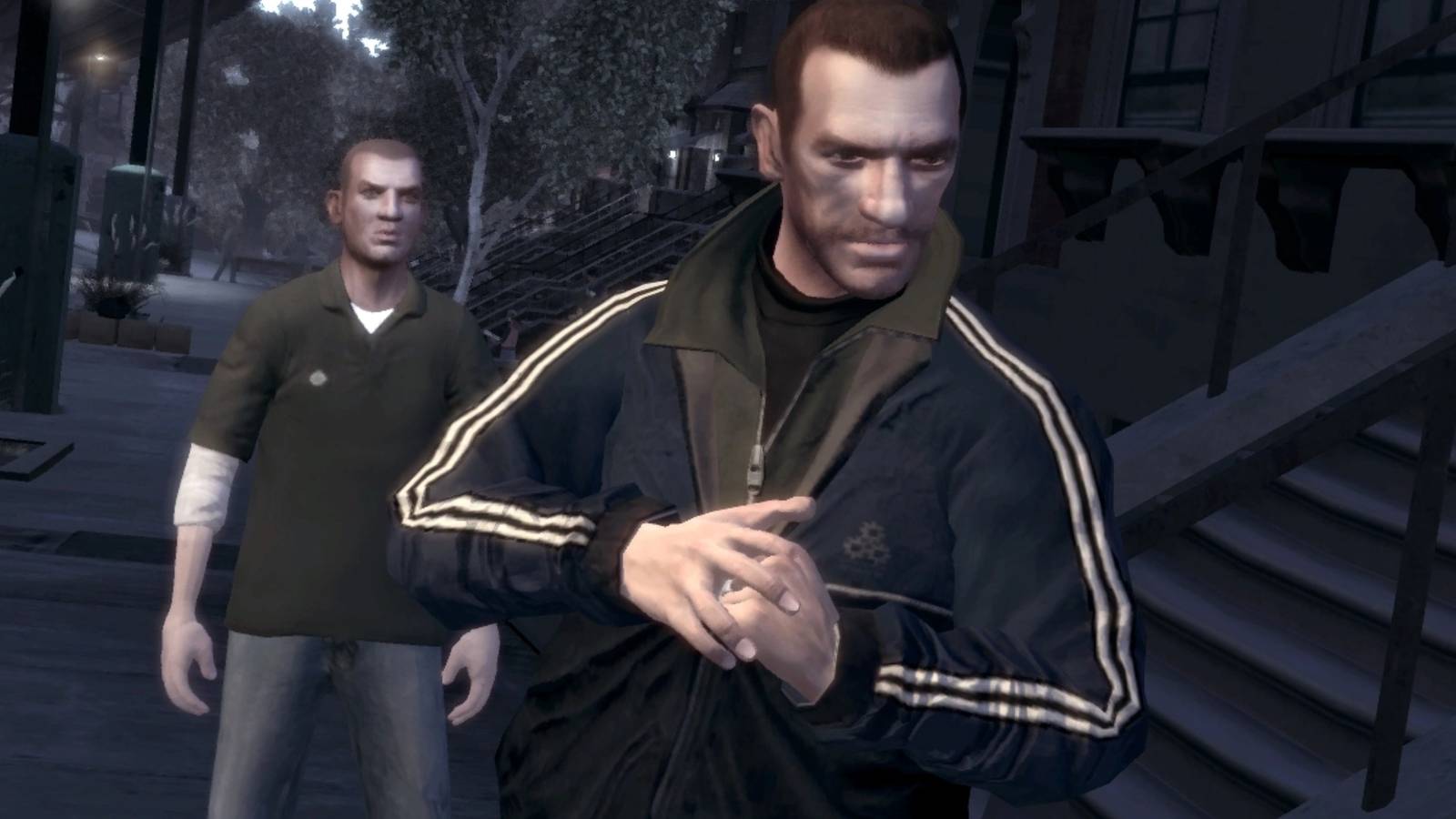 Niko Bellic and Patrick 