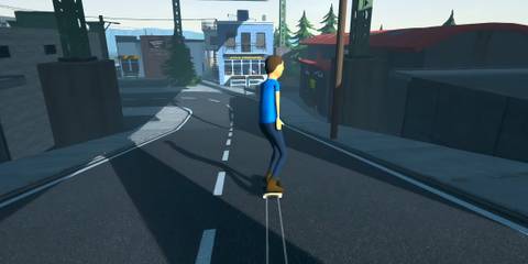 Gold Skateboard in Schedule 1