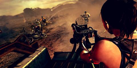 Resident Evil 5 - Steam Screenshot (Mounted Gun)