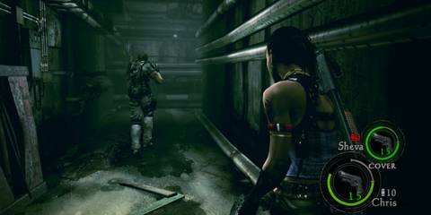 Resident Evil 5 - Steam Screenshot (Exploring A Hallway)