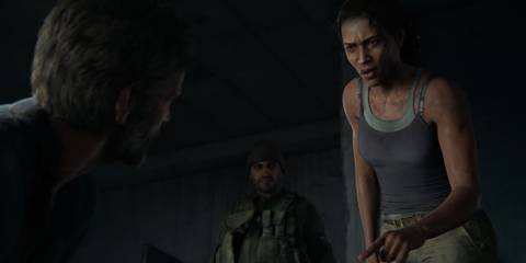 Th Last of Us - Joel and marlene towards the game's ending