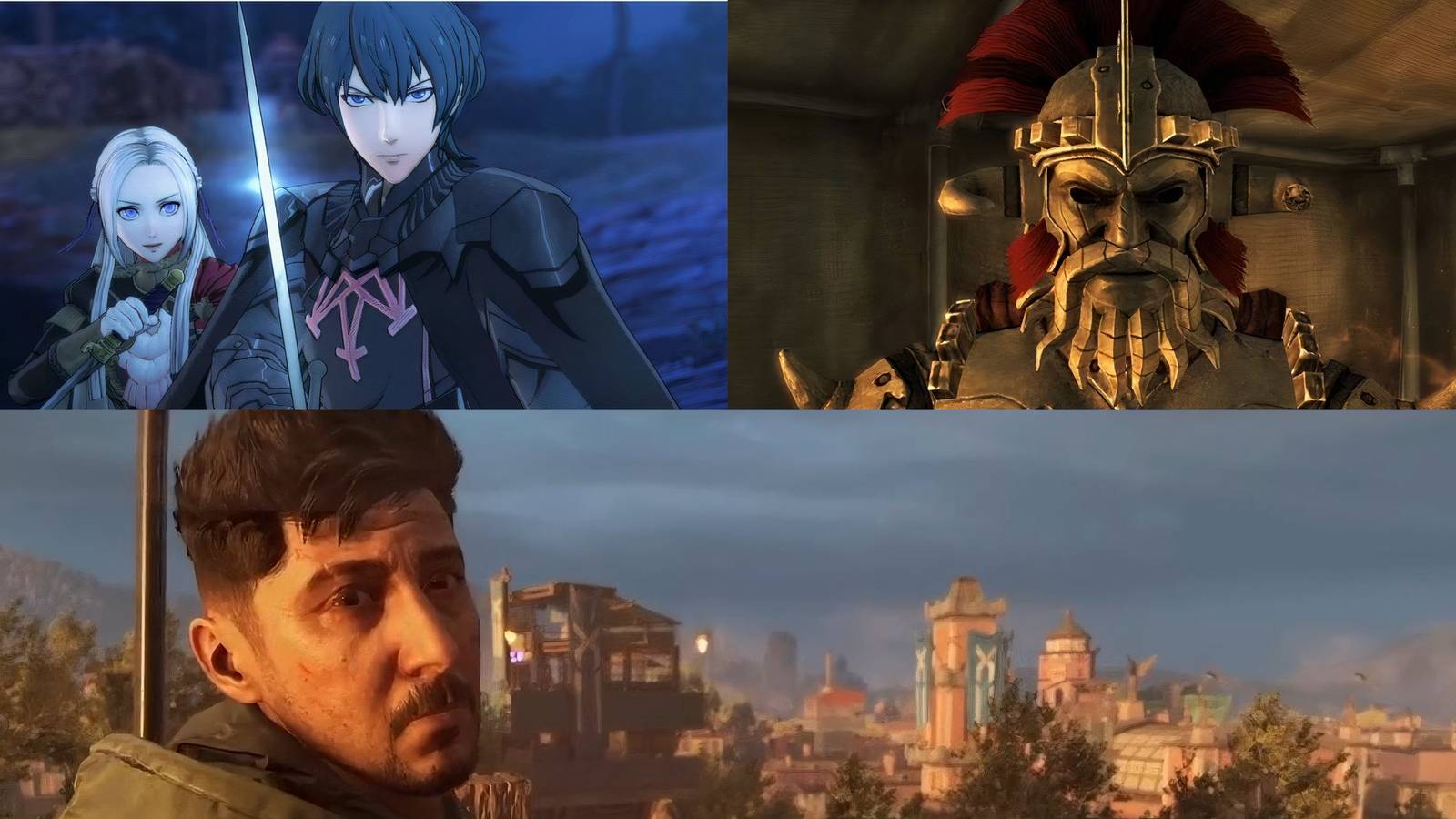 Three Houses, Dying Light, New Vegas