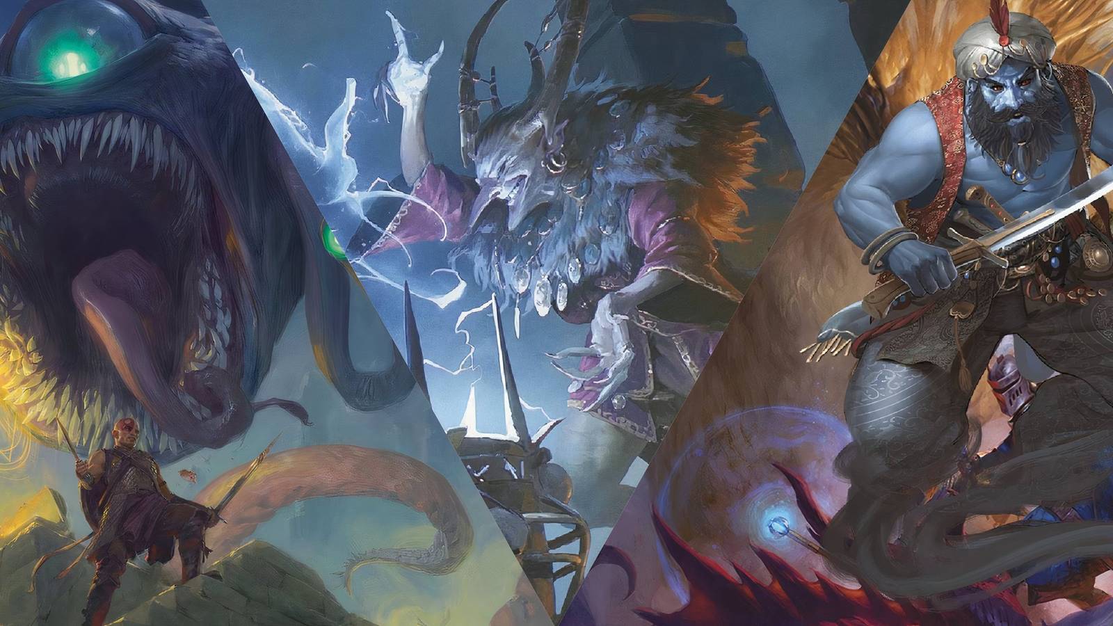 Dungeons and Dragons Boss Collage