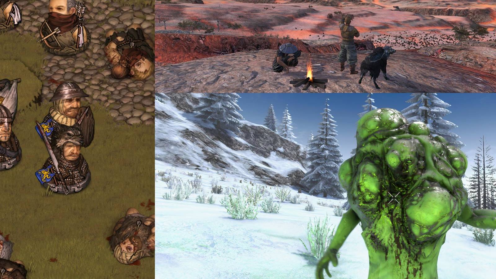 Battle Brothers, Kenshi, 7 Days To Die