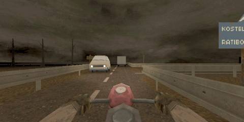 steam screenshot - player riding motorcycle