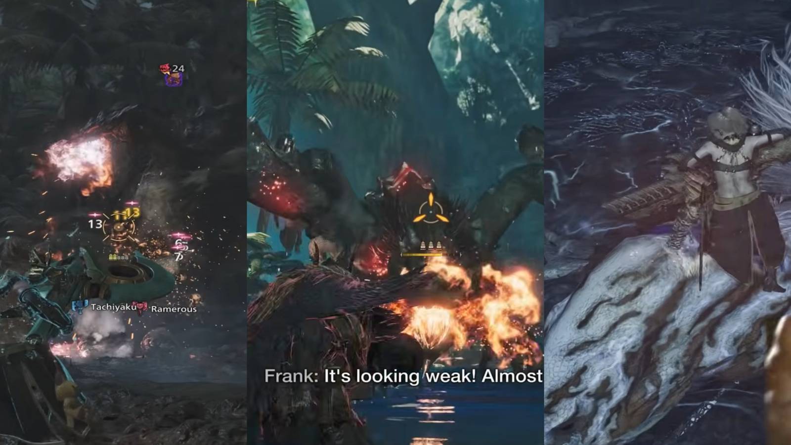 Monster Hunter Wilds best heavy bowguns mixed gameplay collage