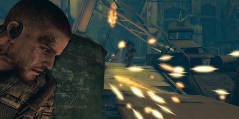 8 Video Games Where the Main Character is Psychologically Broken a soldier is pinned down by fire