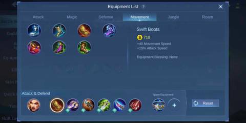 Mobile Legends: Bang Bang: Masha, best meta Exp build