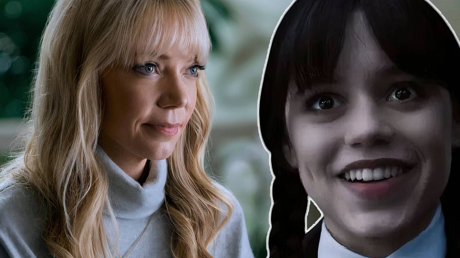 Dr. Valerie Kinbott and Wednesday in Wednesday.