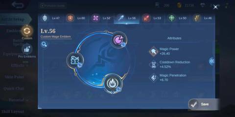 Mobile Legends: Bang Bang: Cecilion Emblems, High Damage, Mid Lane