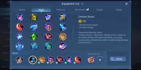 Mobile Legends: Bang Bang: Cecilion Best Build, Mid Lane