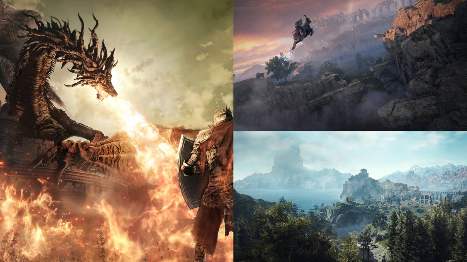Dark Souls 3 & Elden Ring & Dragon's Dogma 2