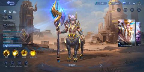 Mobile Legends: Bang Bang: Hylos, Grand Warden