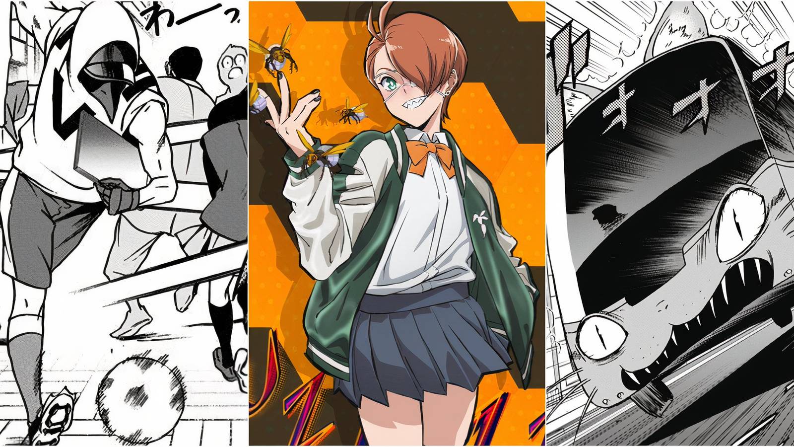 Soccer, Killer Bee, Monster Cat