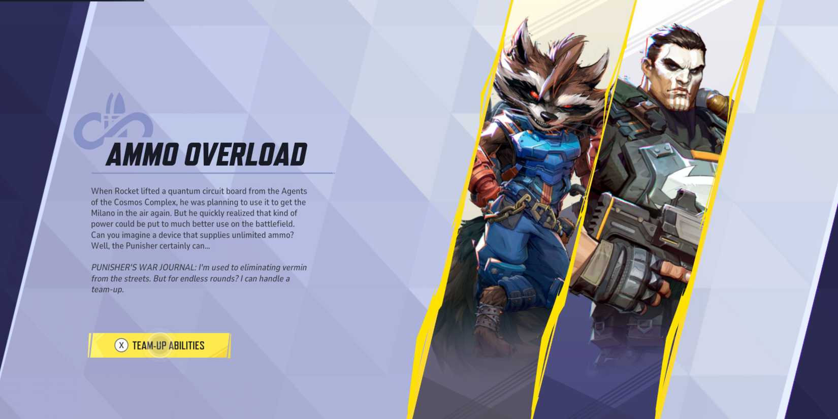 Marvel Rivals: Ammo Overload. Rocket and The Punisher