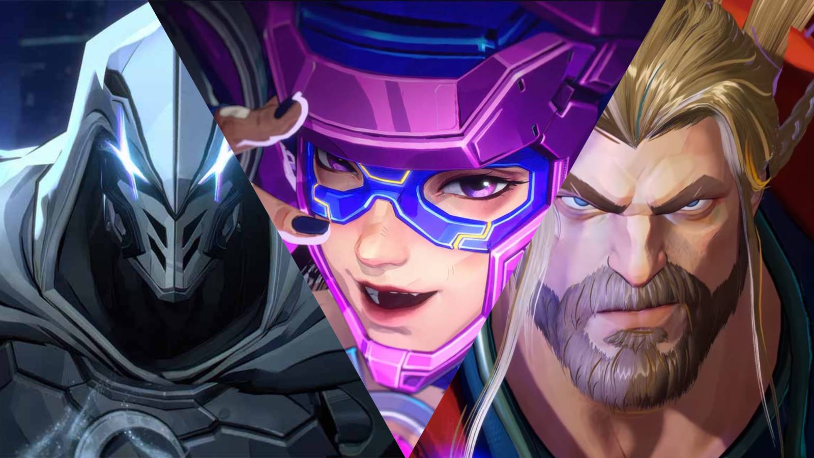 Marvel Rivals: Galacta, Moon Knight, and Thor