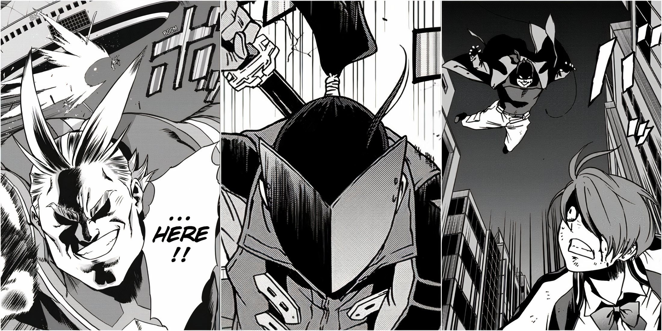 All Might, Stendahl, Kuin and Jnuckleduster