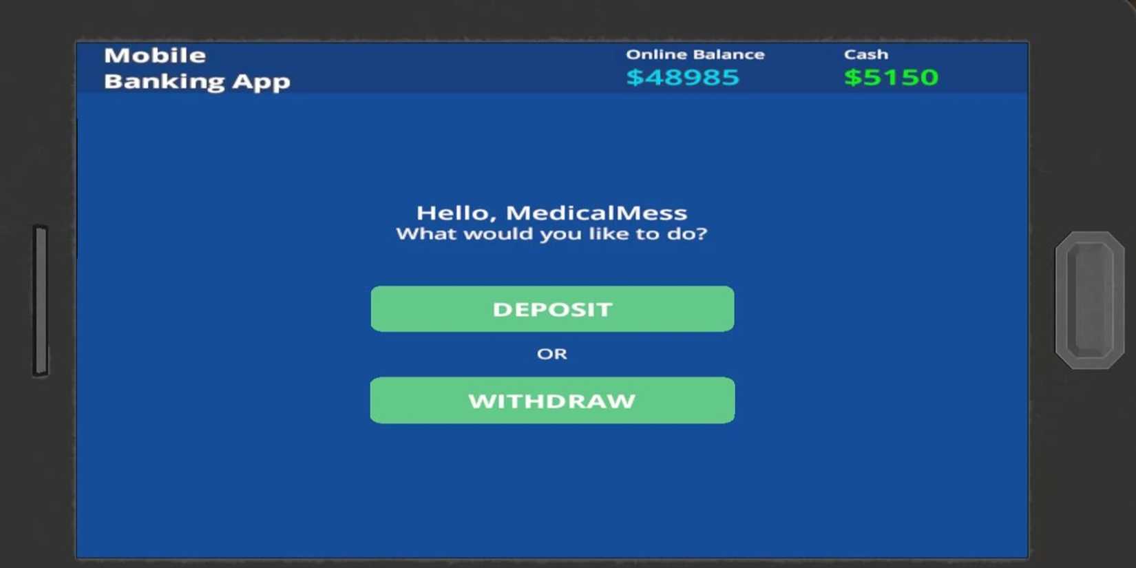 Mobile Banking - Schedule 1