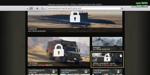 Mobile Operations Center - GTA Online