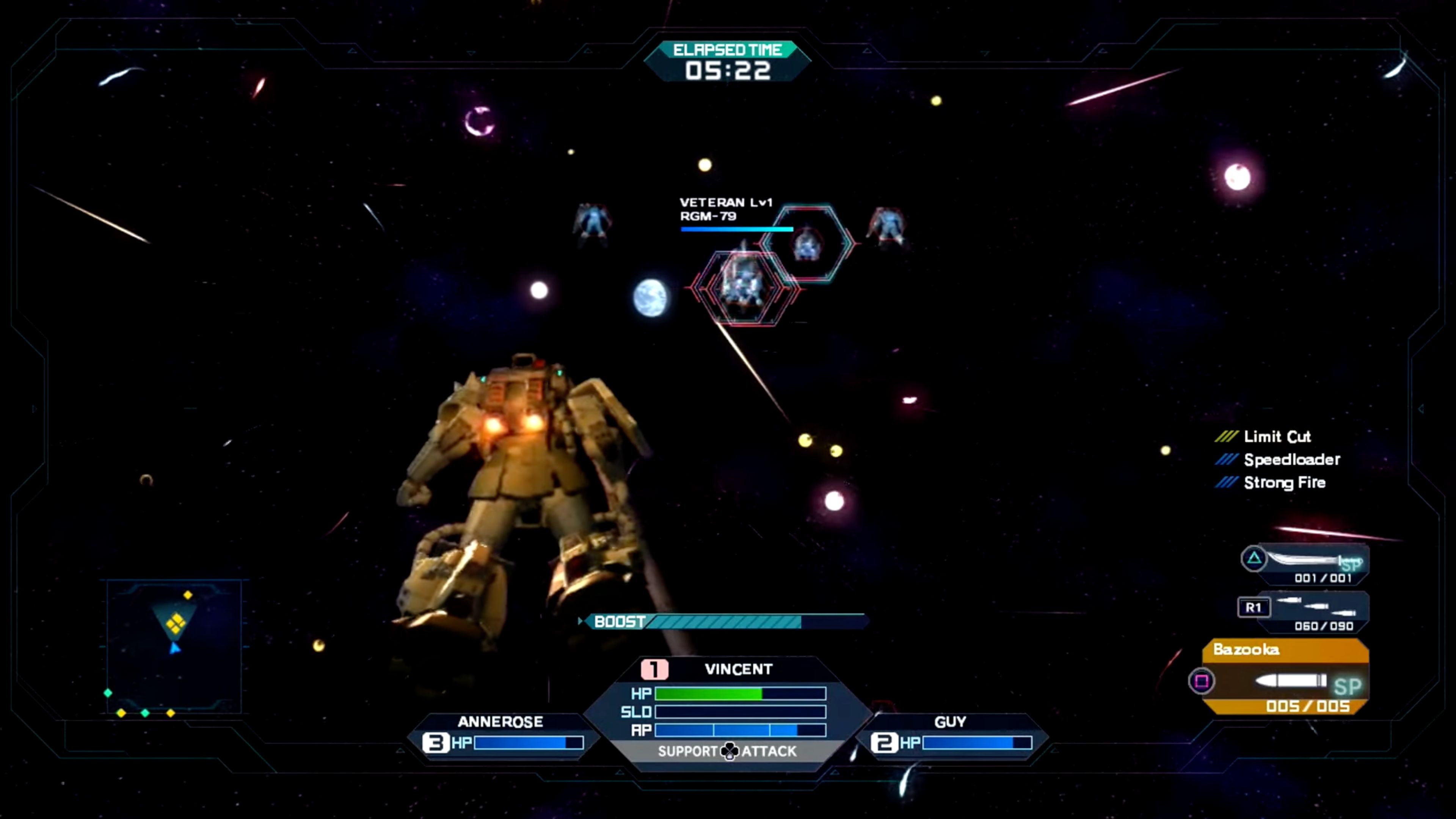 Mobile Suit Gundam Side Stories In Game Screenshot 6