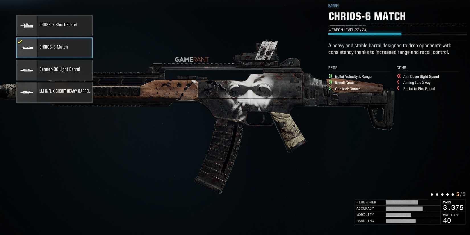 Barrel Cod Best Weapon Attachments in Warzone