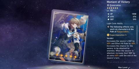 Moment of victory light cone in honkai star rail