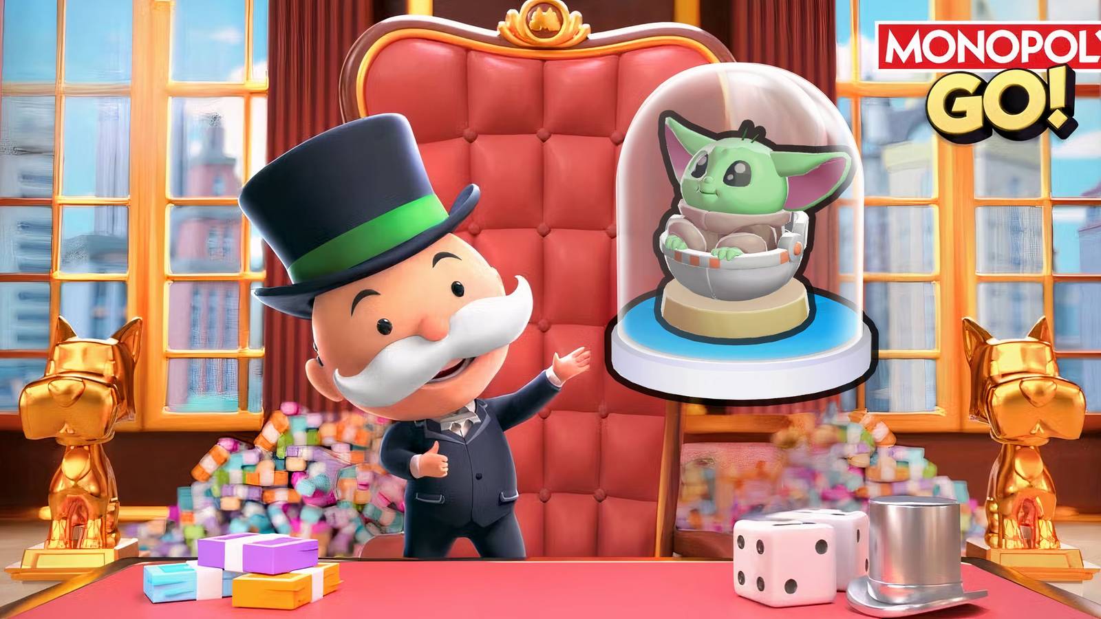 Monopoly GO Grogu Token