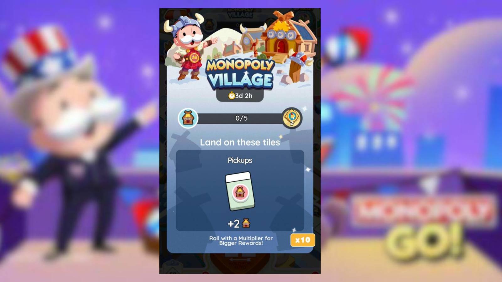 monopoly village monopoly go