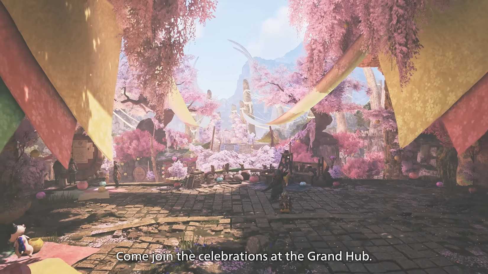 Monster Hunter Wilds Blossomdance Grand Hub
