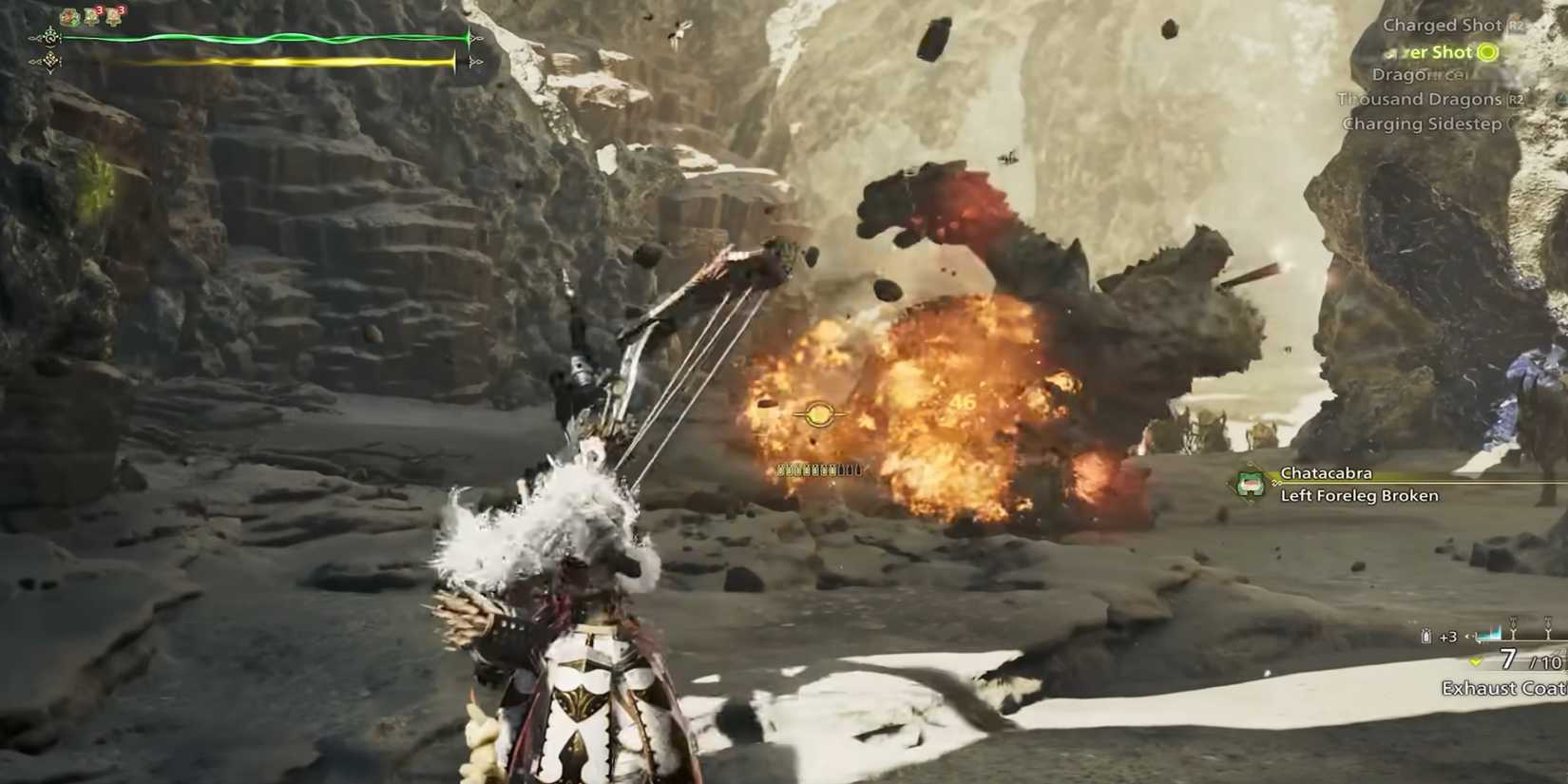 Monster Hunter Wilds Bow chatacabra