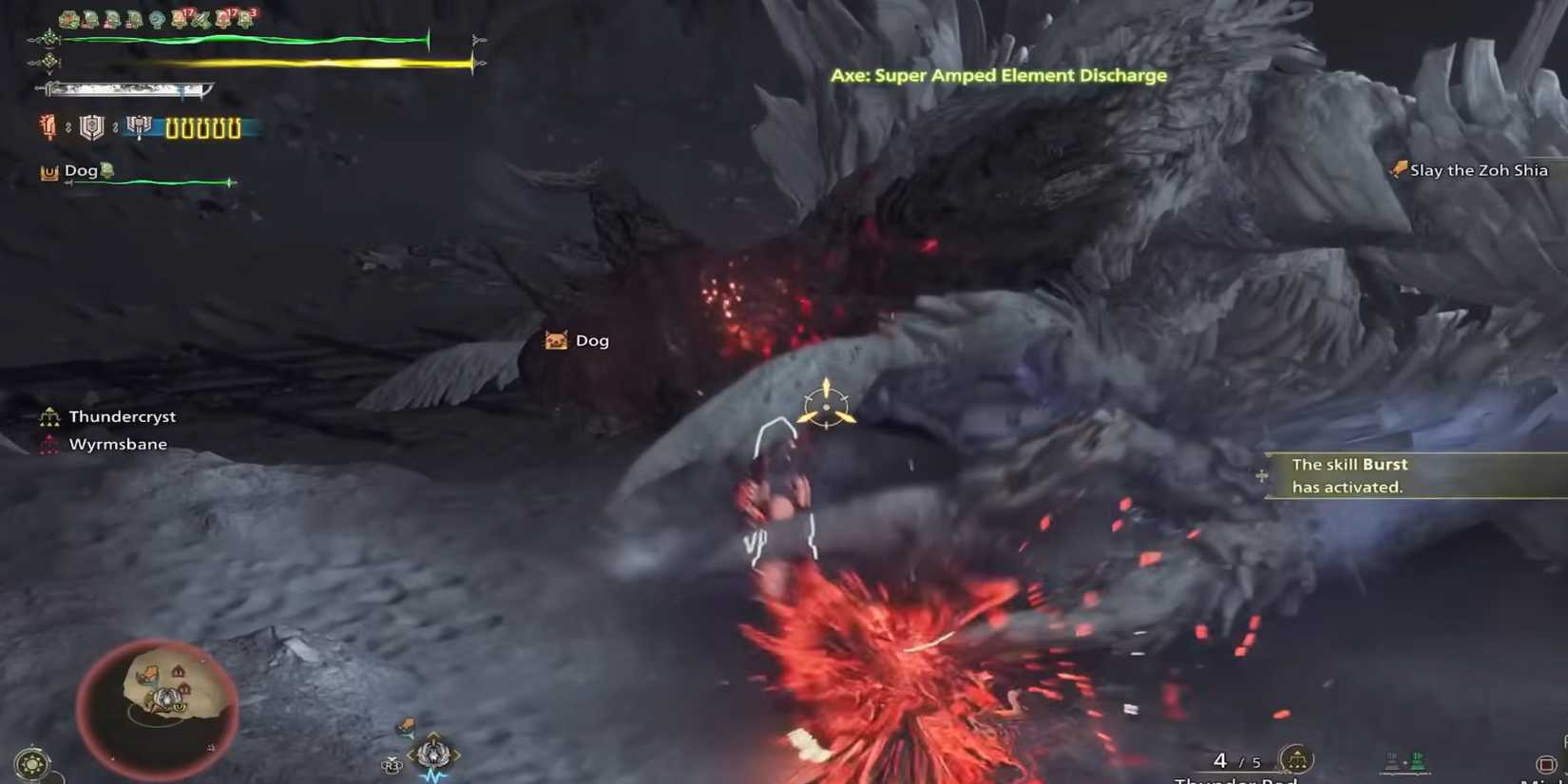 Monster Hunter Wilds Charge blade zoh shia