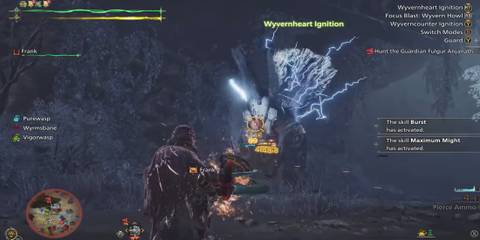 Monster Hunter Wilds heavy bowgun fulgur anjanath