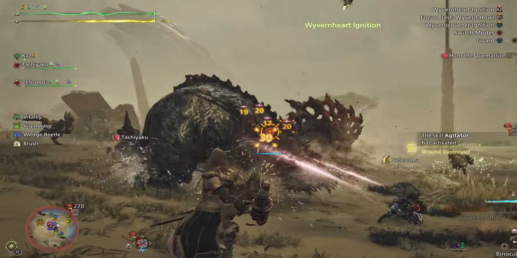 Monster Hunter Wilds heavy bowgun quematrice