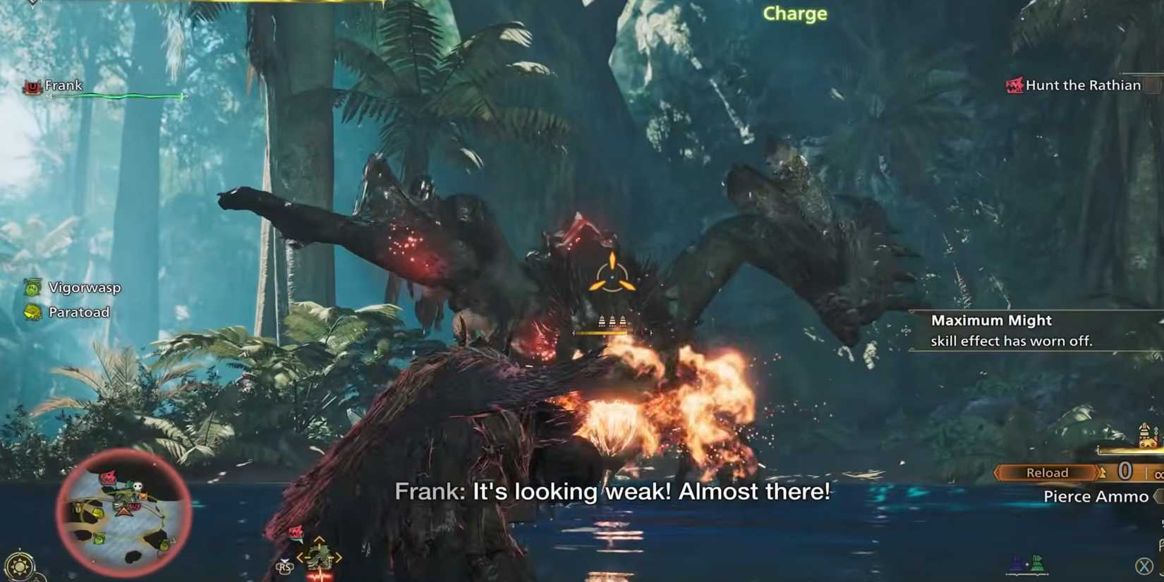 Monster Hunter Wilds heavy bowgun rathian